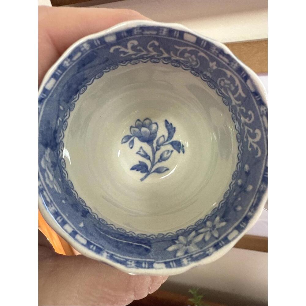 VTG Spodes CAMILLA Copeland Blue & White Floral Cup Made England Cottagecore - Picture 6 of 6